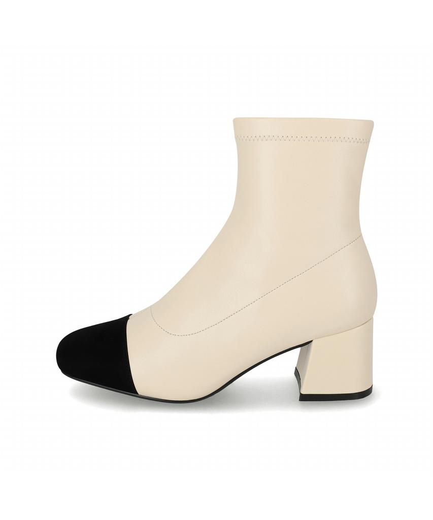 Elcanto Intense Women'S Toe-Cap Combination Stretch Ankle Boots 6Cm Lcwa90I54V