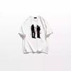 Plus-Size Women's Retro American Cotton Short-Sleeve T-Shirt, Loose Design