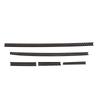 Soft carbon fiber Car center gearbox decorative frame sticker Dashboard Window Lift Panel Suitable for Toyota Hilux 2015-