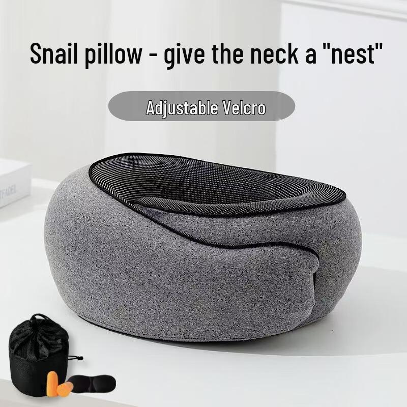 

Portable Memory Foam U-Shaped Travel Neck Pillow