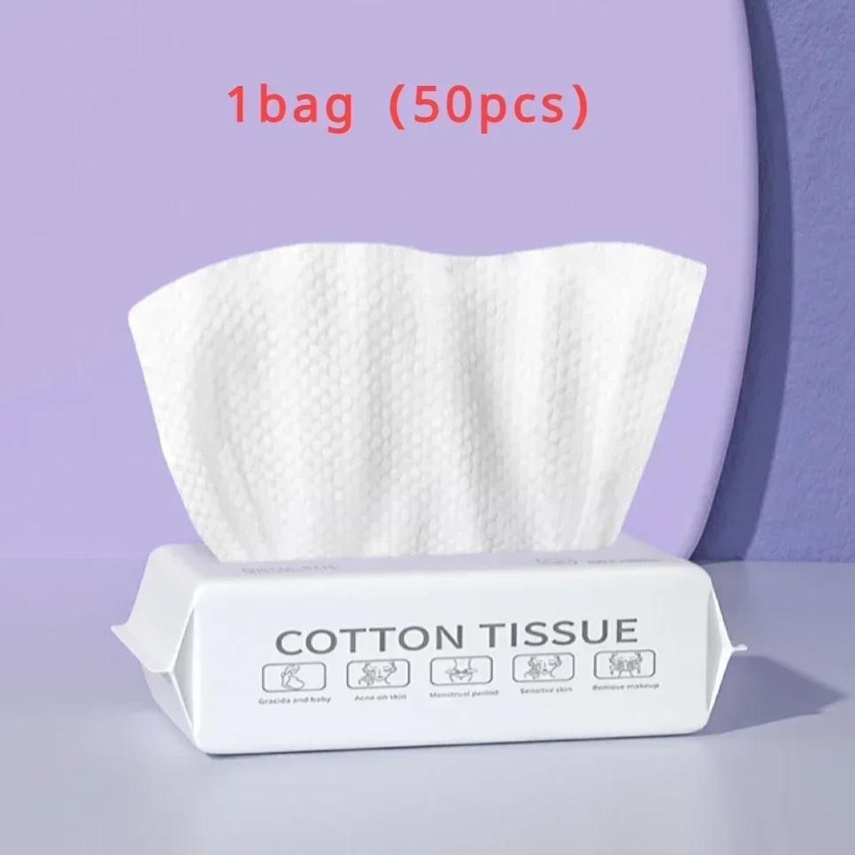 Disposable Microfiber Facial Cleansing Cloths, Ideal for Spa Centers & Beauty Salons, Gentle Makeup Remover Wipes, Travel