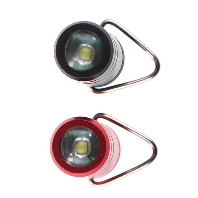 1Pc Mini Pocket Button Battery Led Flashlight Protable Bright Long Lifetime Waterproof Key Ring Gift Torch Outdoor Supplies