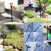 Light Diy Lamp Decoration Ornament Miniature Garden Mini Micro Craft Landscape