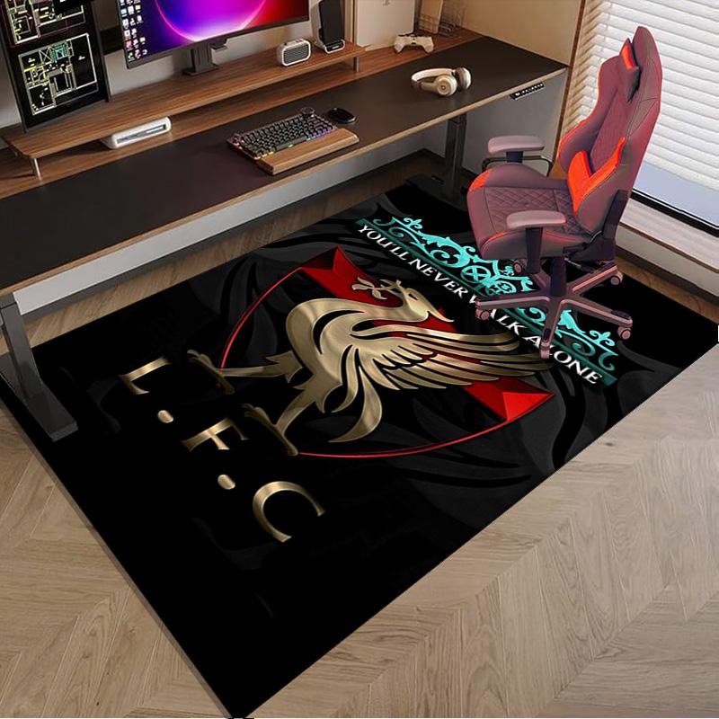 Liverpool Football Club  Area Rug for Office, Chair Rug, Decorative Carpet Livingroom Mat, Large Size Fan gifts Christmas gifts