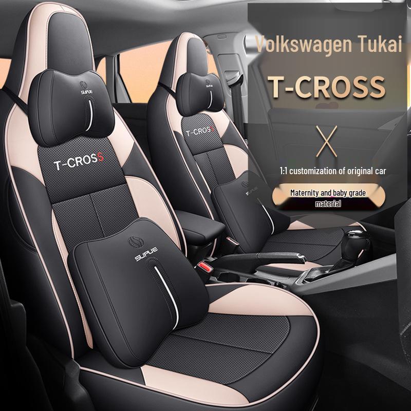 YF Custom Sports Seat Cover for Volkswagen T-Cross