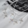 Vintage Hollowing Cross Waist Chain Y2K Multi-layer Body Chain Punk Waist Chain  Street Fashion