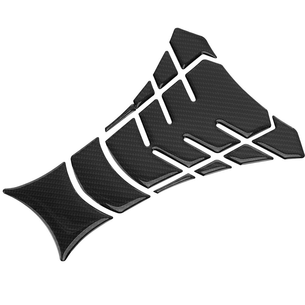 Carbon Fiber Motorcycle Fuel Oil Gas Tank Pad Protector Sticker Decals Universal