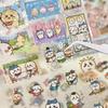 Popular Kiiikawa Cartoon Laser Stickers: DIY Old-fashioned, Waterproof Journal Decoration