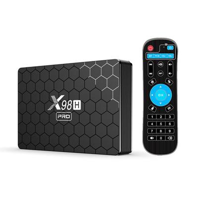 X98HPRO Android TV Box H618, Android 12.0, WIFI6, Bluetooth-Enabled Set-Top Network Player.