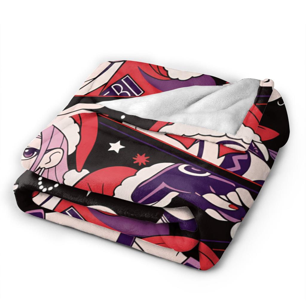 Kpop-inspired Flannel Blanket Winter Warm Soft Throw Blanket for Children Bedroom Comfortable Bedspread Sofa Bed Cover