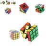 P168-15 Pädagogischer Zauberwürfel für Kinder, Geschmeidiger 3x3 Rubik's Cube für Wettbewerbe