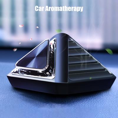 Auto Aromatherapie Aluminium Legierung Kreative Pyramide Auto Innen Desodorierung Parfüm Lufterfrischer