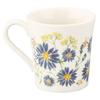 Yamaka Shoten x 9 x Hibiya Kadan Tag Geburtstag Hergestellt in HIBIYA-KADAN "Blumensprache Pfau" Tasse, 300 ml, Durchmesser ca.. 9cm, FLORIOGRAPHIE,