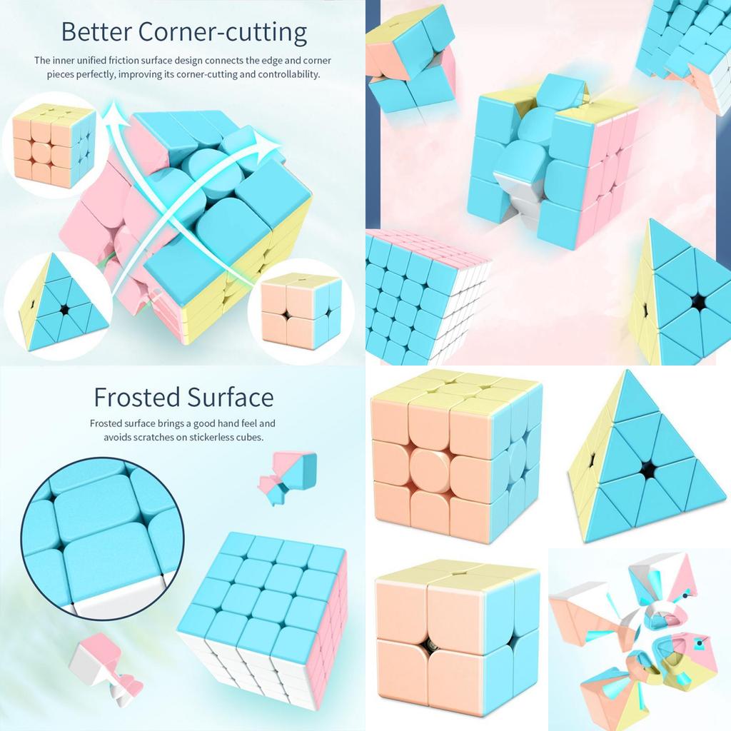 Meilong Marcon Pyramid Magic Cube For Beginners