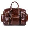 Norman Cherry Red Briefcase 17 Inch For Men & Women