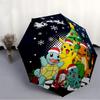 1pc Christmas Pokémon Automatic Open/Close Umbrella - Compact Travel Umbrella with 8-Rib Durable Frame yy251023098