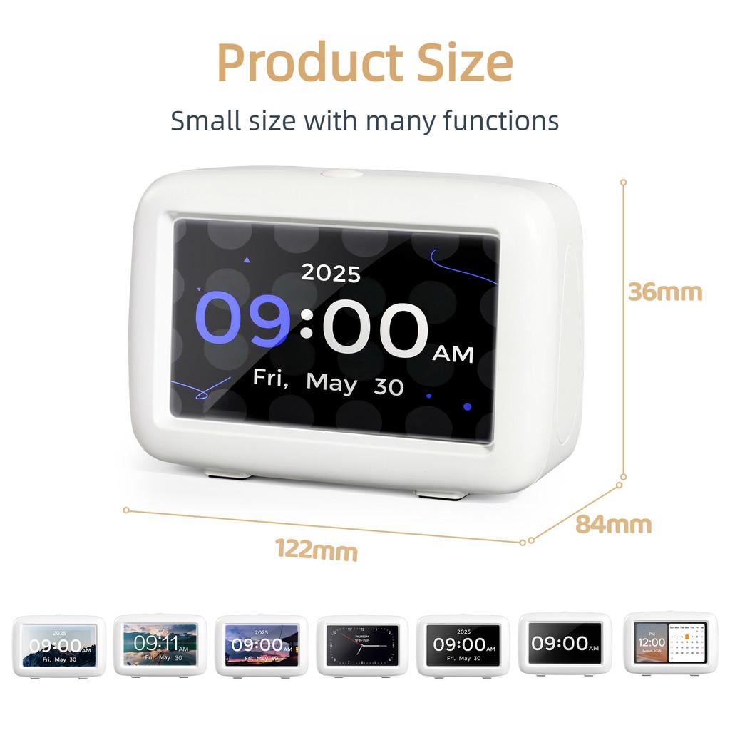 

4.3 Inch Elderly Medication Reminder Clock LCD Display Screen Electronic Calendar Dementia Clock Desktop Digital Clock