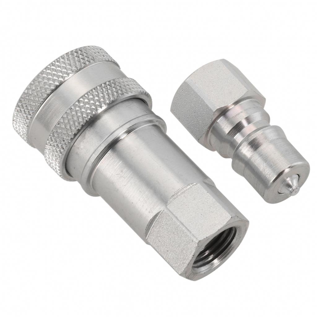 Hydraulic Coupler Hydraulic Quick Connect Quick Connect Fitting Deepened Thread