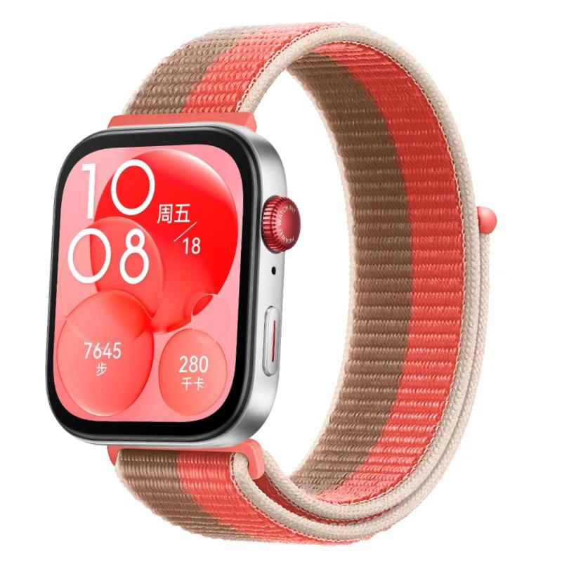 Nylon Loop Strap For Huawei Watch Fit 4 Pro Sports Wristband Breathable Replacement Wristband Huawei Watch Fit 3/4 Accessories
