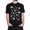 Santa and Humping Reindeers Ugly Christmas T-Shirt, Men's and Women's Sizes