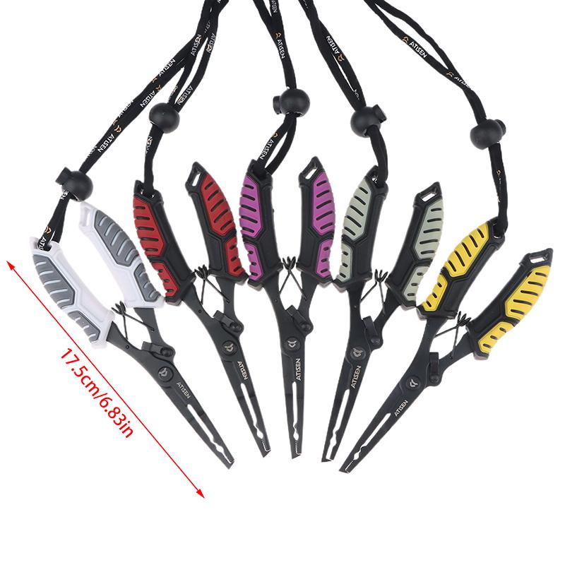 Fishing Pliers Tools Accessories For Goods Tackle Pliers Vise Knitting Flies Scissors Braid Set Fish Tongs Multifunction