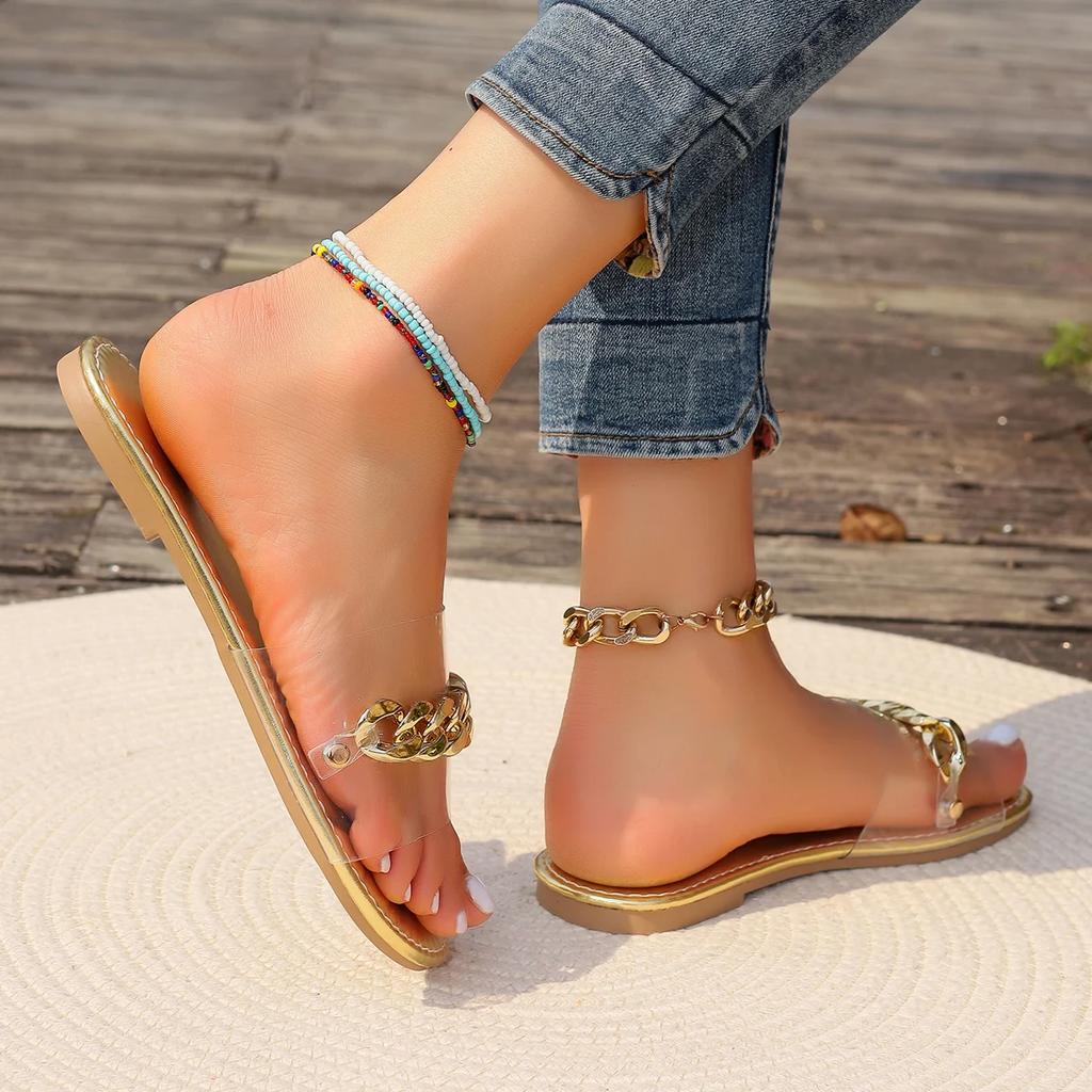 Slippers Women Summer Shoes Ladies Luxury Designer Slippers Slides Women Outdoor Beach Female Slippers Plus Size Chanclas Mujer