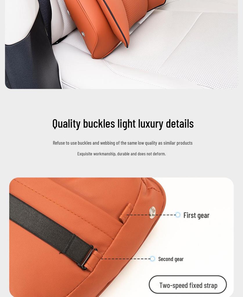 Universal Car Headrest Neck Pillow & Lumbar Support for Kaiyi Shiyue Kunlun Xuan Du Xuanjie Pro X3 V7 iEA
