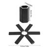 Folding Pot Trivets Heat Resistant Anti-Slip Silicone Pads for Hot Pots - Protective Mat for Kitchen Countertops, Dining Table