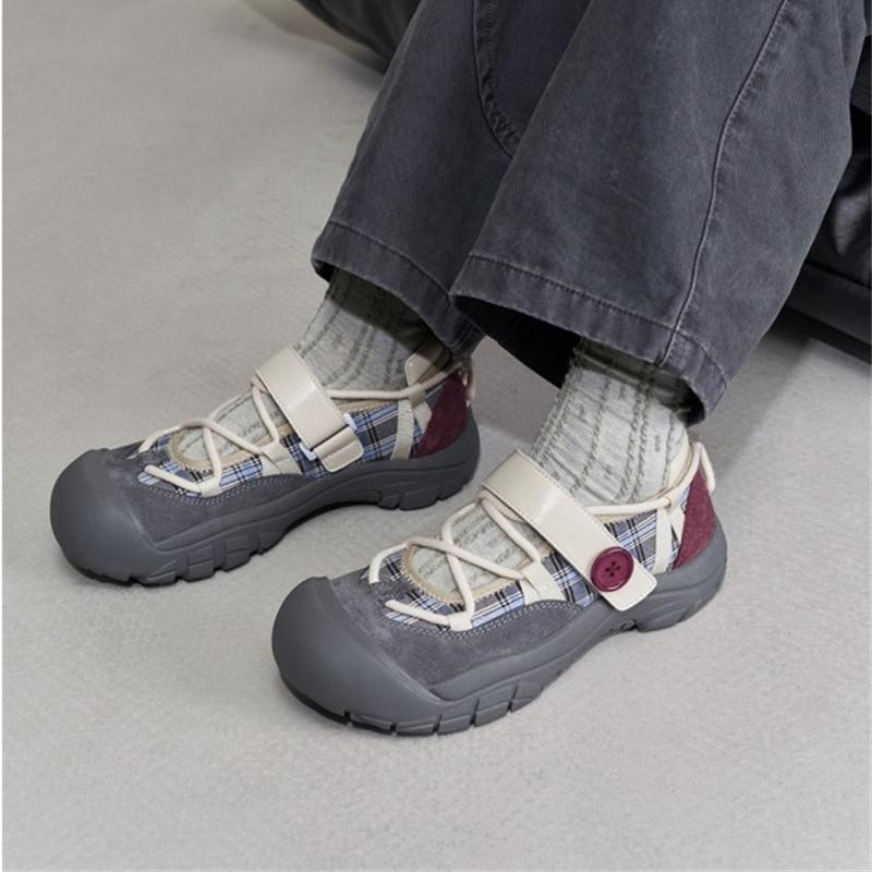 Туфли Мэри Джейн IPPEUM для женщин 2025 Лето Круглый носок Кавайные балетки Обувь Лолиты 250 6980₽