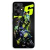 Phone Case - MANIACASE - Xiaomi Redmi 13C 5G - TPU Silicone - Black - Valentino Rossi MotoGP