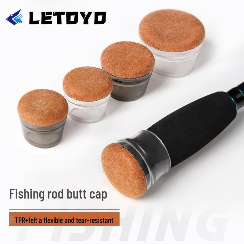 LETOYO Portable Aluminum Fishing Rod Tripod Set with Insert Rod Tube and Lure Equipment