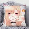 My Dress-Up Darling Anime Pillow Case Square Pillow Bedroom Sofa Leisure Comfort Cushion Car Living Room Home Decoration