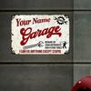 1pc Personalized Dutch Curacao Sign - Customizable 2D Flat Vintage Retro Aluminum 40×10cm Garage/Home Wall Decor Custom Text
