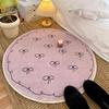 Round Carpet Cartoon Cute Carpet Living Room Sofa Round Floor Mat Clothing and Hat Room Dressing Table Mat