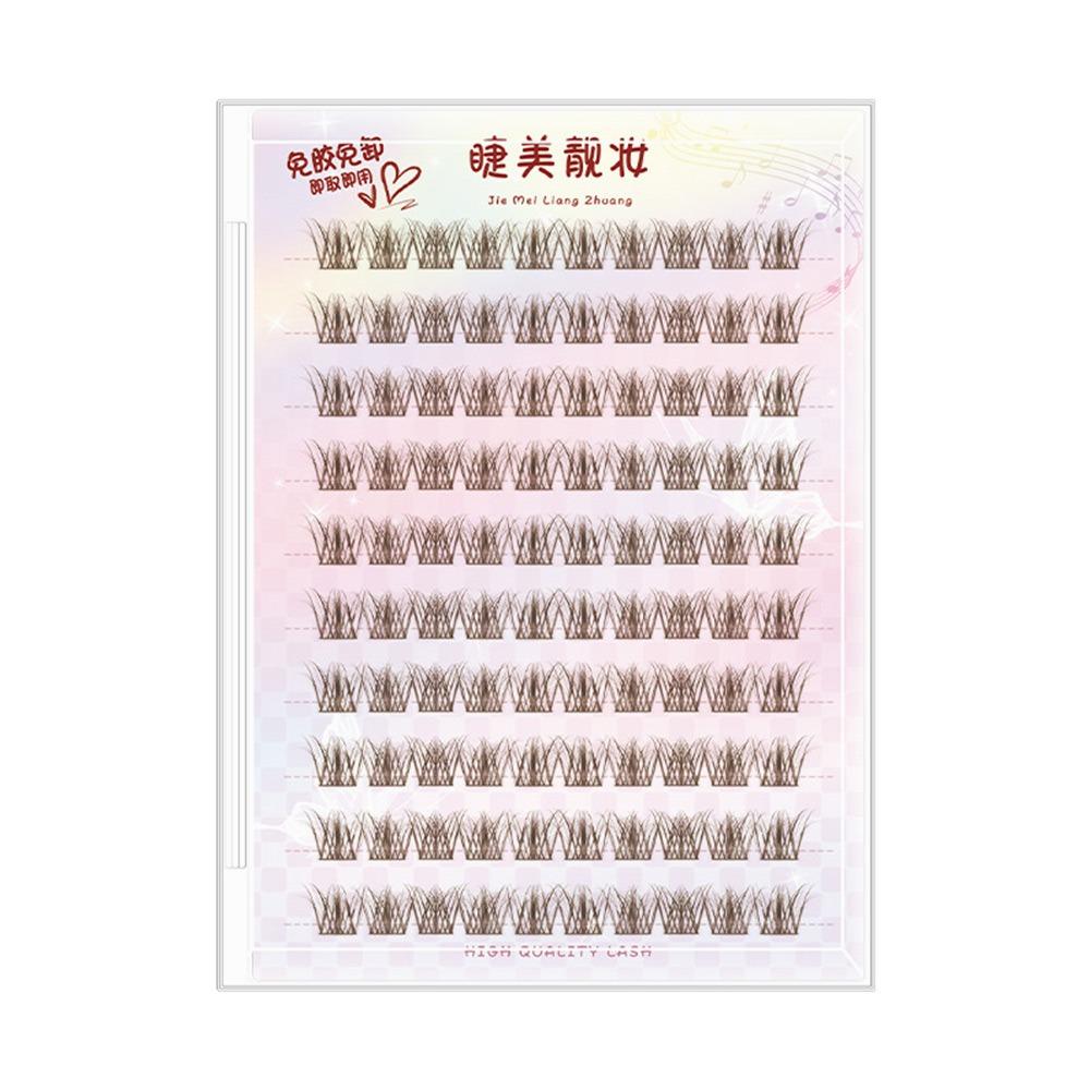 Natural Look Glue-free False Eyelashes Single Cluster Segmented Eyelashes  DIY Eyelash Extension
