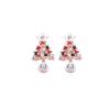 European & American Christmas Earrings: Elk, Tree, Snowman, Deer Designs for Women