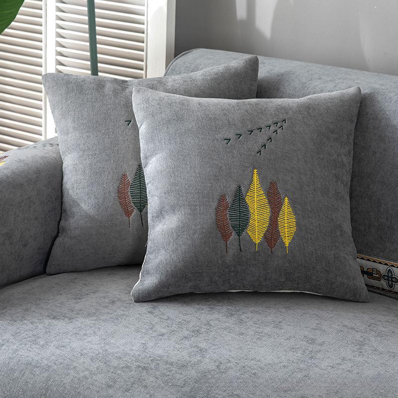 Žinylkový polštář na pohovku Four Seasons Univerzální protiskluzový Cenově dostupný Luxusní styl Moderní Jednoduchý Zimní Vysoce kvalitní zesílené kožené polštáře Polštáře na sezení