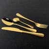 24Pcs Mirror Polished Blue Cutlery Set Stainless Steel Dinnerware Set Knife Fork Coffee Spoon Tableware Set Kitchen Dinner Silverware Set