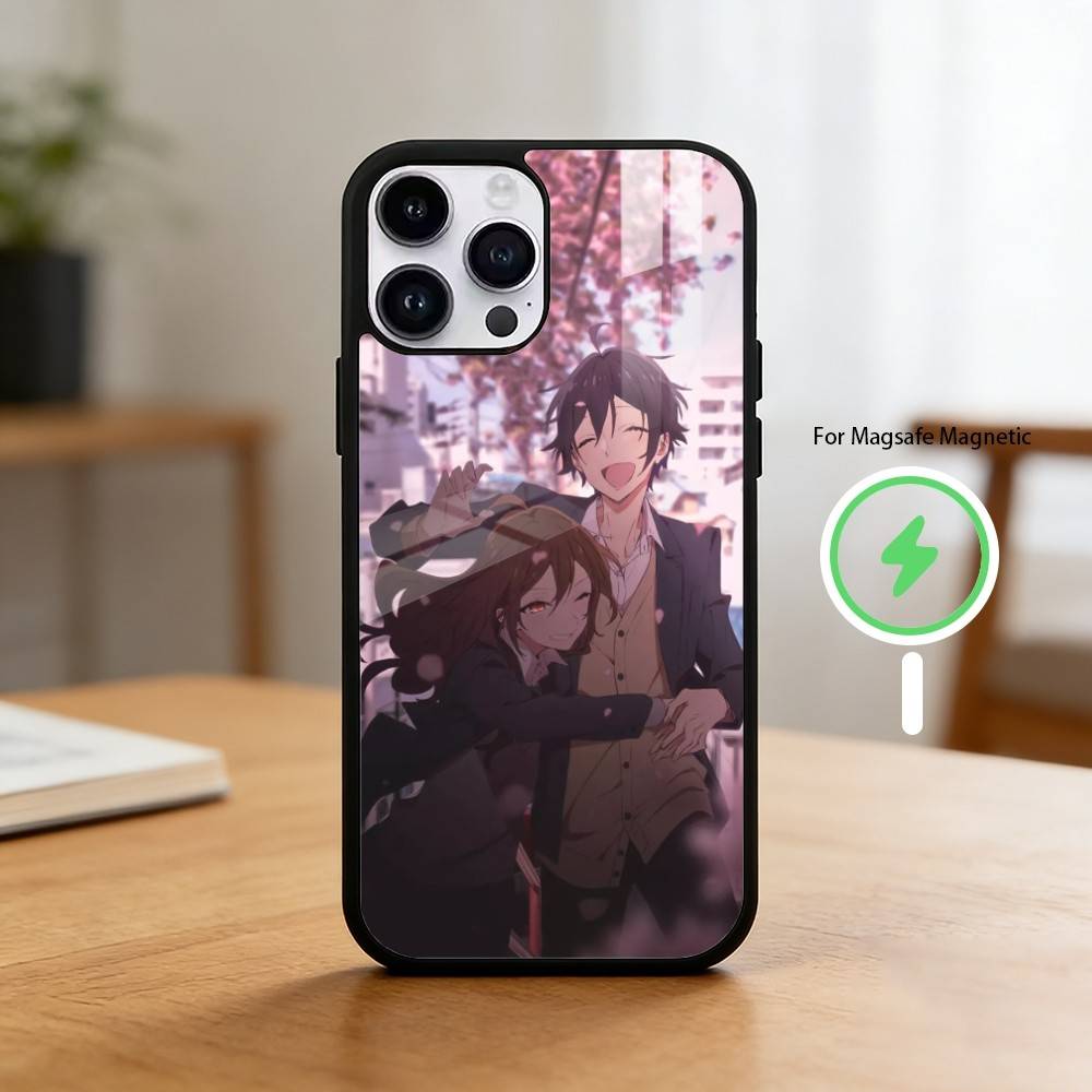 A-Anime H-Horimiya Phone Case For iPhone 17/16/15/14/13/12/Plus/Pro/Max for Magnetic Wireless Charging