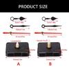 Easy Installation Clock Repair Parts Quiet Quartzs Clock Movement Mechanism with Hands Replacement Kits for Home Decors