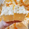 Shapeable Jumbo Cheese Cube Stress Ball Squishy Texture Anti-Stress Cheese Squeeze Fidget Toy Non-Bounce Asmr Sensory Stress Toy