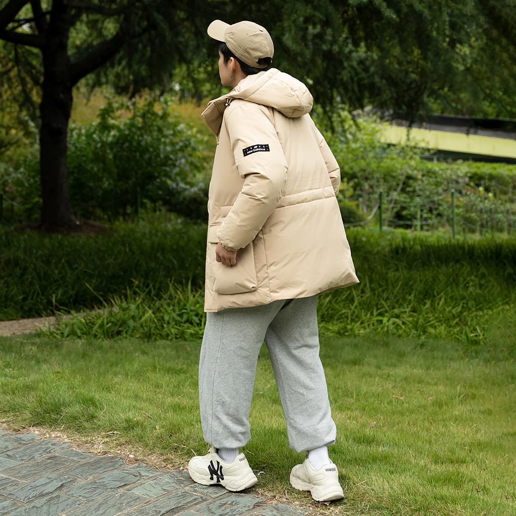 New Balance Windproof Down Jacket Asia Sizing 'Khaki' Unisex AMJ23341-INC