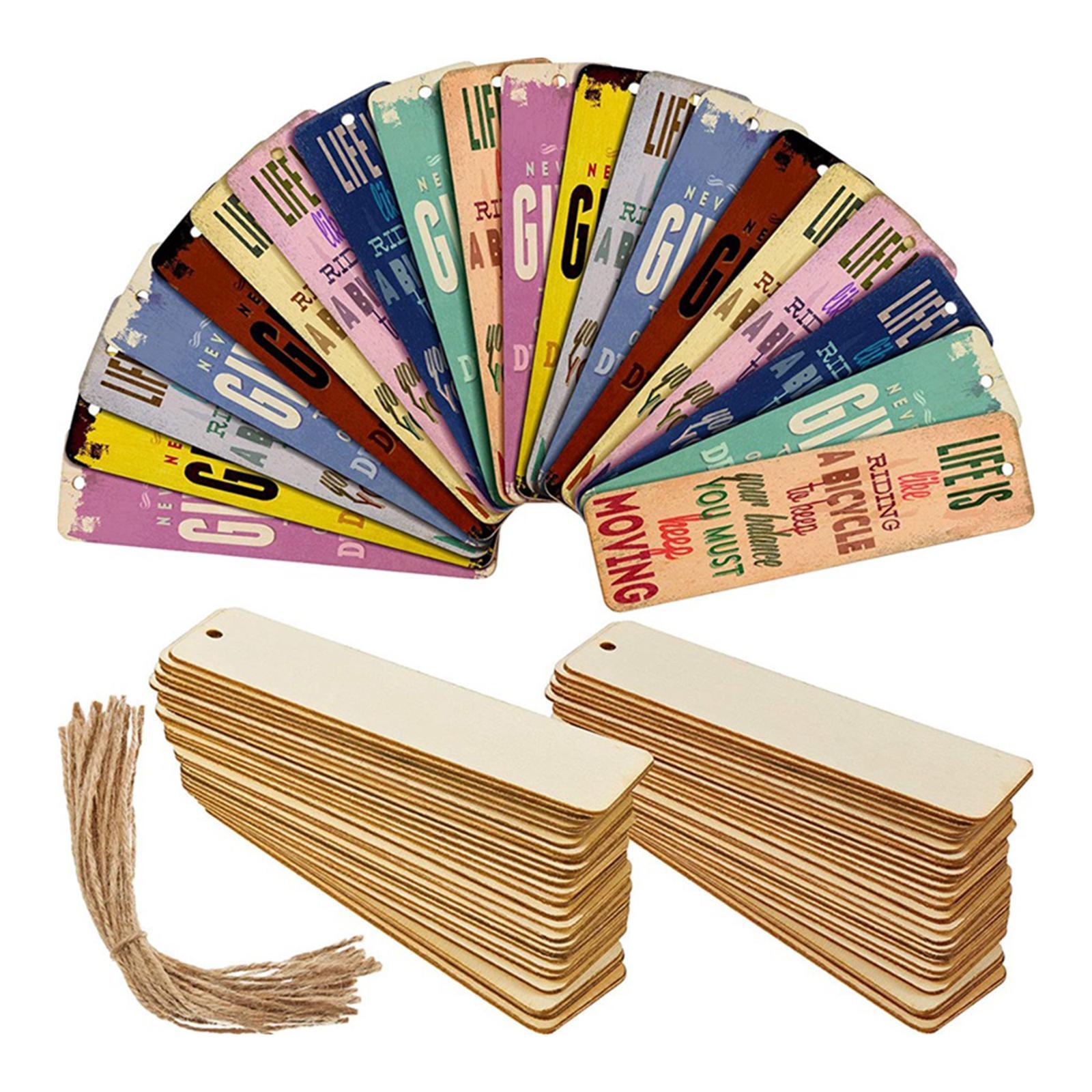 

Blank Acrylic Bookmarks Hanging Tags Ornaments Making DIY Project