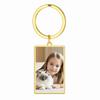 Amaxer Custom Keychain Double Sided Personalized Picture Text Keychains Engraving Photo Key chains Gifts for Women Boyfriend