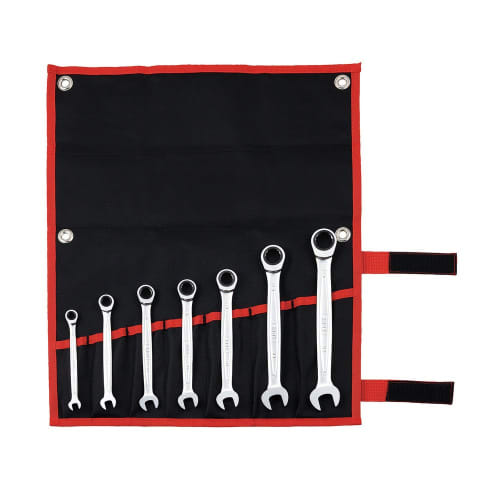 TONE RM700 Black Ratchet Wrench Set (7 Pieces)