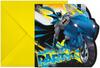 Batman Birthday Party Invitations with Envelopes 6 Pcs.