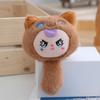 Whimsical Keychain Plush Toy Adorable Cartoon Doll Soft Pp Cotton Design Filled