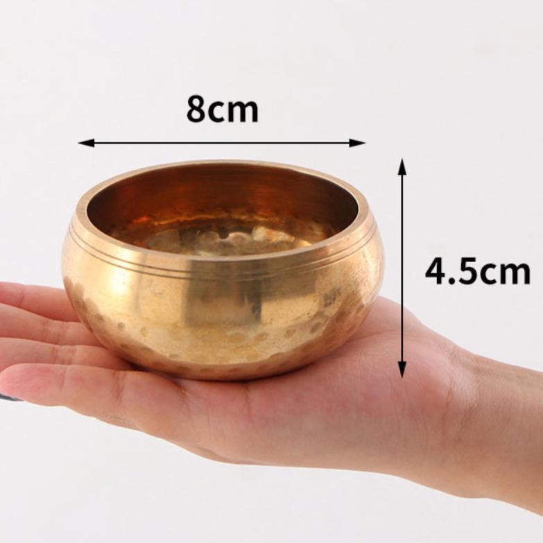 Singing Bowl Set Meditation Sound Bowl Handcrafted in Nepal for Healing and Mindfulness