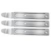 3Pcs 7.08inch Pry Tool 4140 Steel Pry Bar Trim Removal Tool Portable Pocket Pry Tool Metal Pry Bar Tool Set Sturdy Car