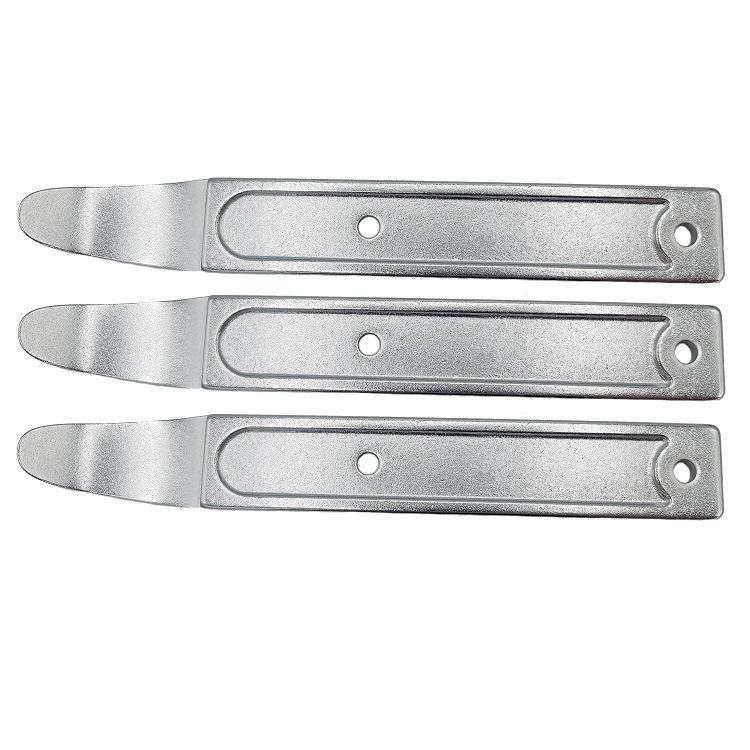 3Pcs 7.08inch Pry Tool 4140 Steel Pry Bar Trim Removal Tool Portable Pocket Pry Tool Metal Pry Bar Tool Set Sturdy Car